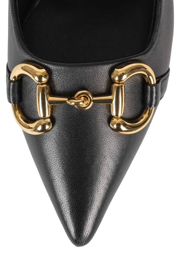 Jeffrey Campbell HAPPYHOUR Natural Gold Women Pump