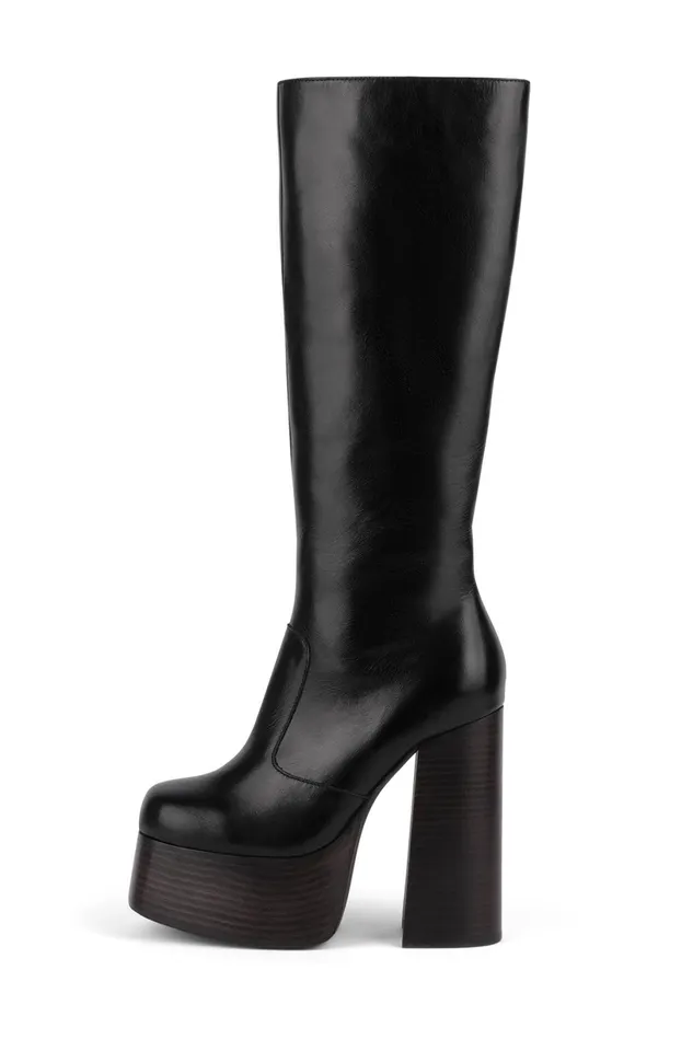 Jeffrey Campbell HEYJOE Black Women Boot