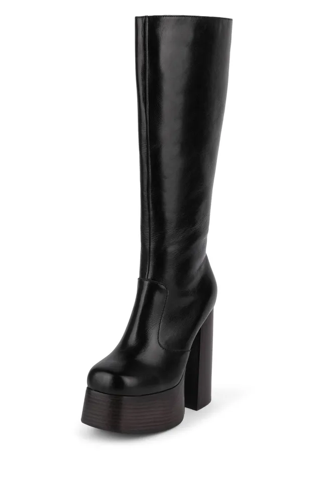 Jeffrey Campbell HEYJOE Black Women Boot
