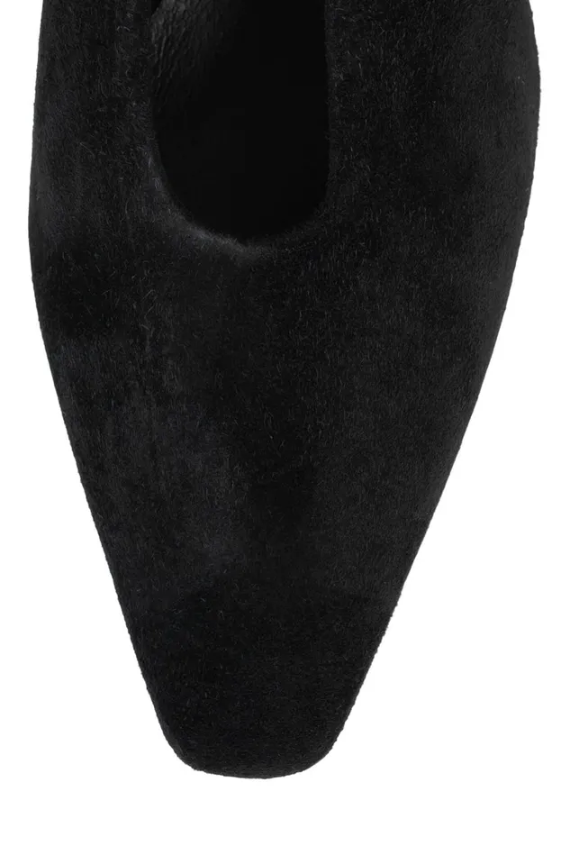 Jeffrey Campbell HINTS Grey Suede Women Pump
