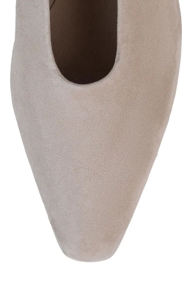 Jeffrey Campbell HINTS Grey Suede Women Pump