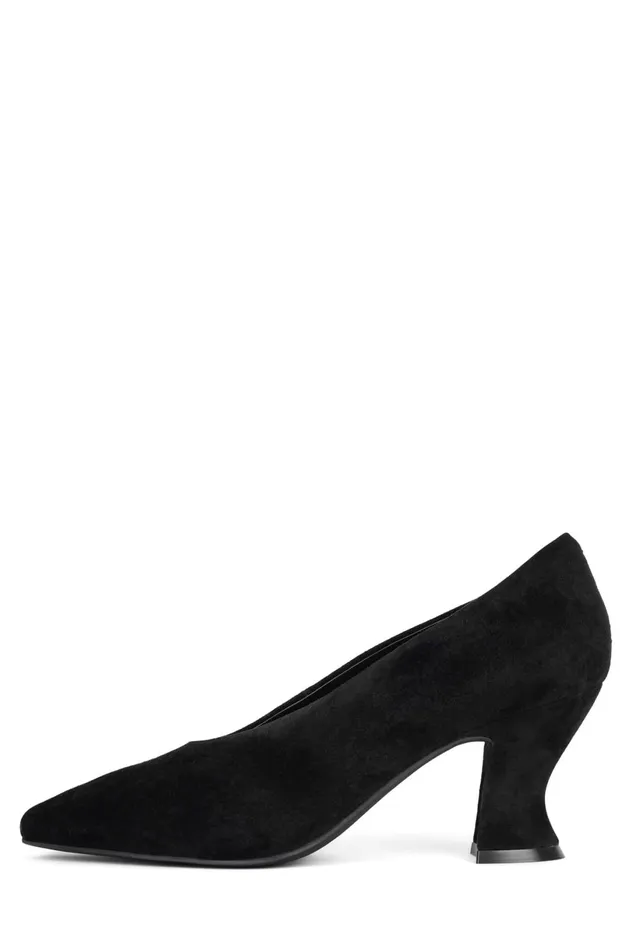 Jeffrey Campbell HINTS Grey Suede Women Pump