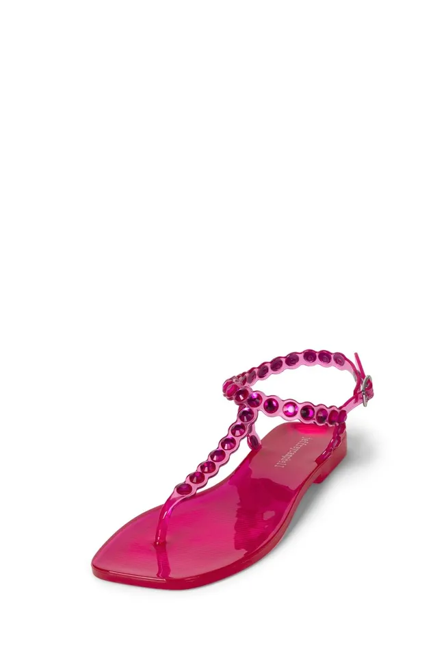 Jeffrey Campbell JEMMIN Fuchsia Shiny Women Flat