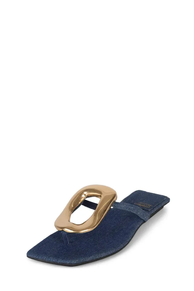 Jeffrey Campbell LINQUES2 Red Circle Print Multi Women Flat