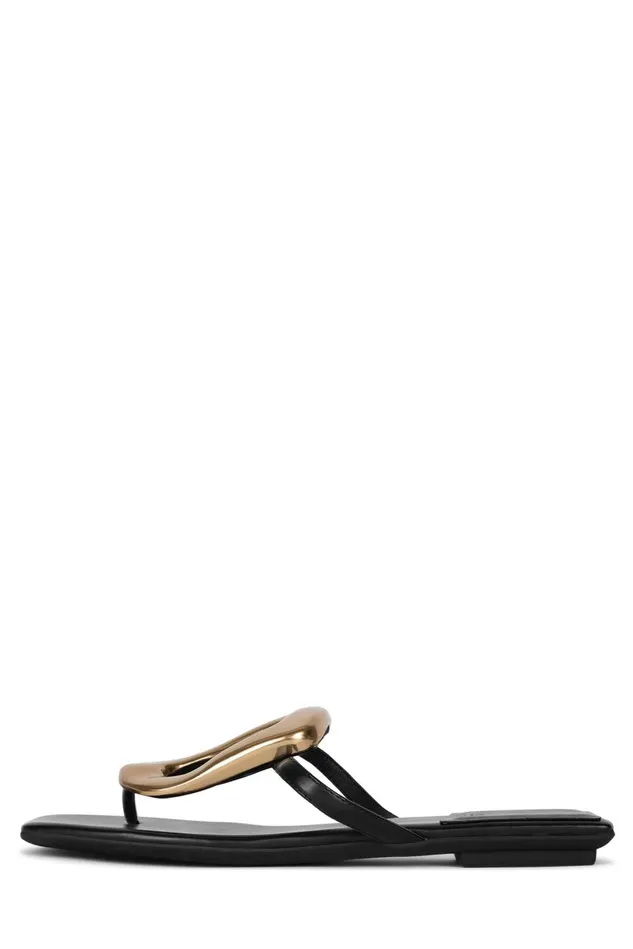 Jeffrey Campbell LINQUES2 Red Circle Print Multi Women Flat