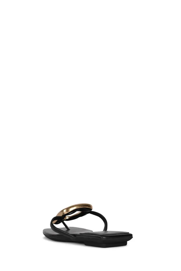 Jeffrey Campbell LINQUES2 Red Circle Print Multi Women Flat