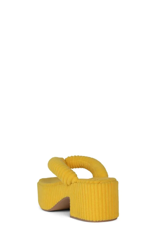 Jeffrey Campbell LUAU2 Pink Stripe Terrycloth Women Sandals Under 100