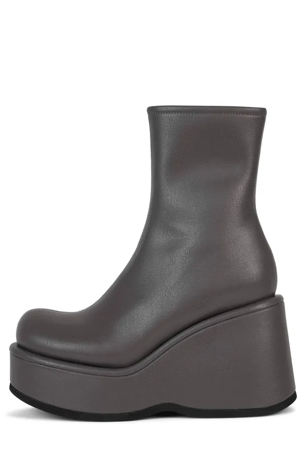 Jeffrey Campbell MILLENNIUM Dark Grey Women Boot