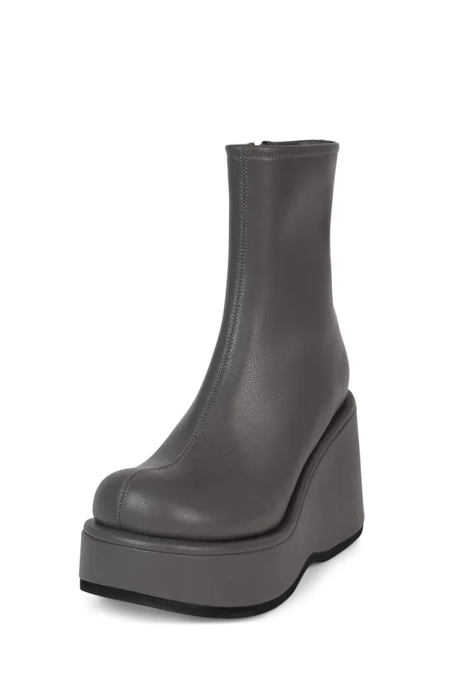 Jeffrey Campbell MILLENNIUM Dark Grey Women Boot