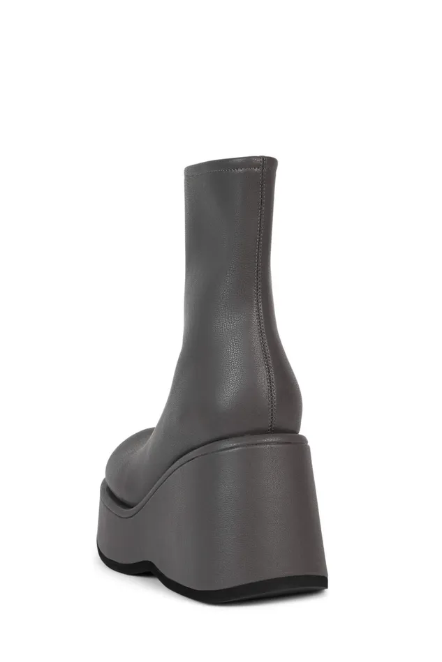 Jeffrey Campbell MILLENNIUM Dark Grey Women Boot