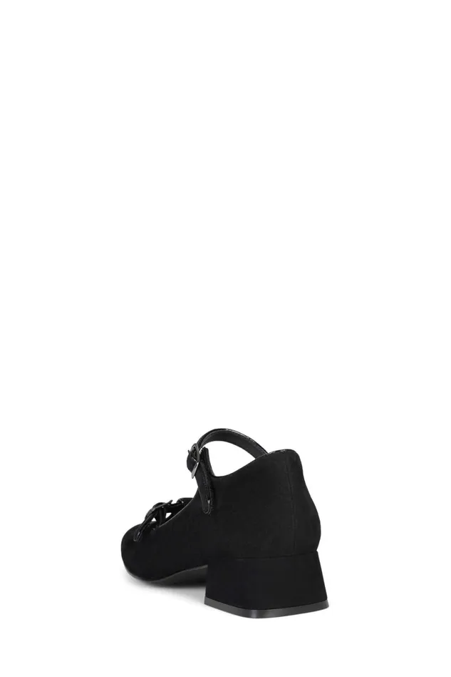 Jeffrey Campbell MUSICAL Black Suede Women Pump