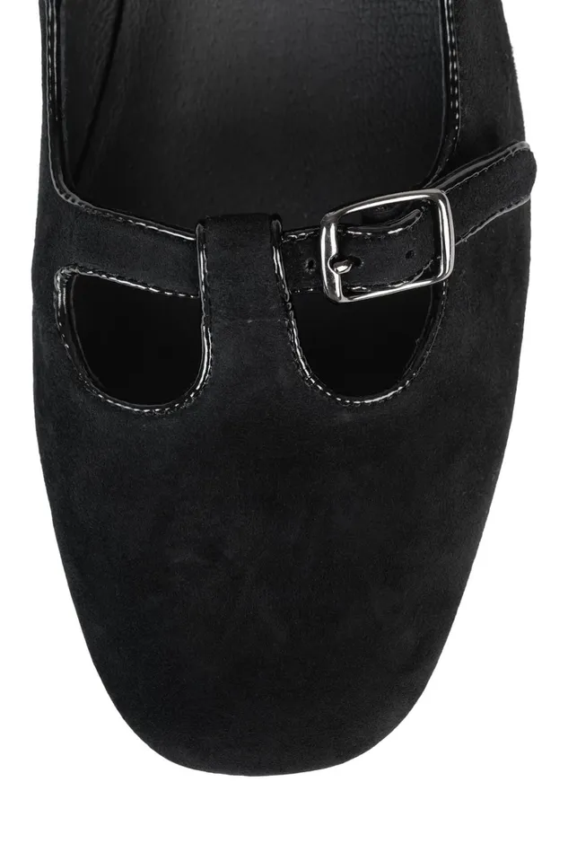 Jeffrey Campbell MUSICAL Black Suede Women Pump