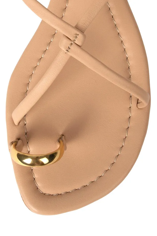Jeffrey Campbell PACIFICO Black Gold Women Flat