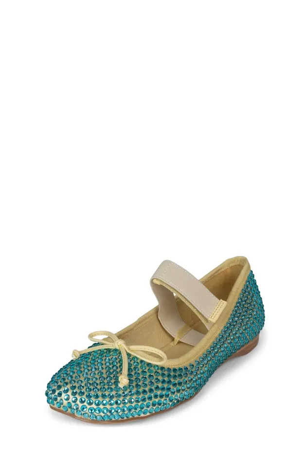 Jeffrey Campbell PRIMAJ Red Satin Red Women Ballet Flats