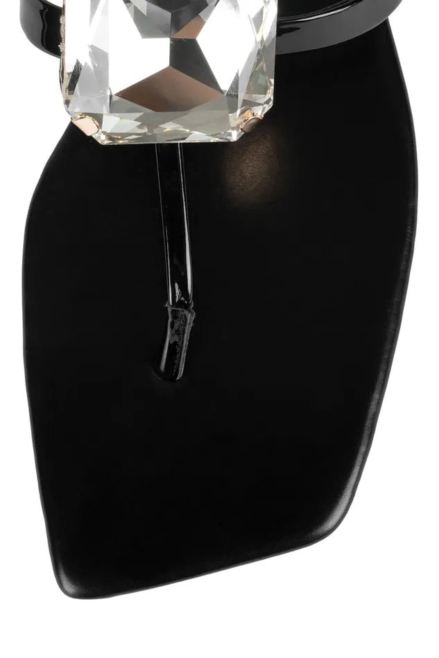 Jeffrey Campbell RINGONIT White Patent Silver Women Flat