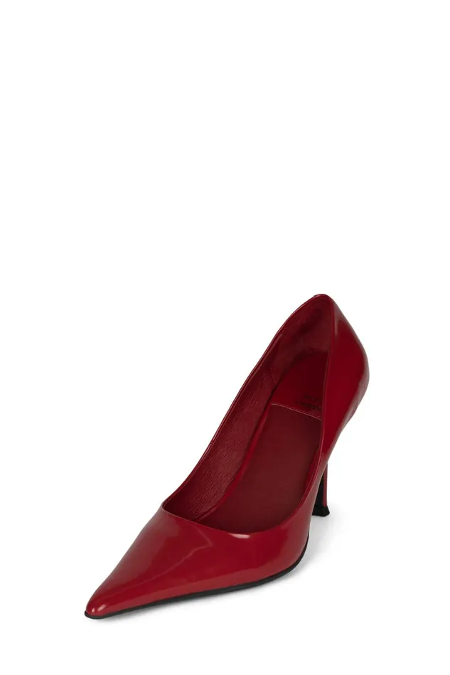 Jeffrey Campbell RISKTAKER Red Box Women Pump