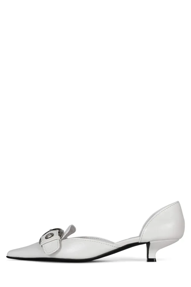 Jeffrey Campbell SMOOTH Grey Silver Women Pump
