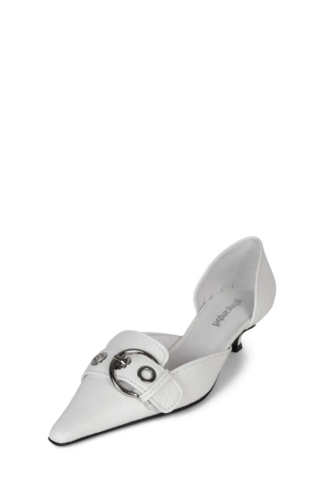 Jeffrey Campbell SMOOTH Grey Silver Women Pump