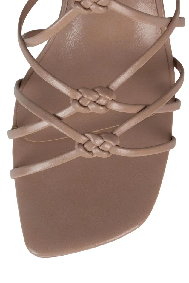 Jeffrey Campbell SOCIALIZE Red Metallic Women Heel