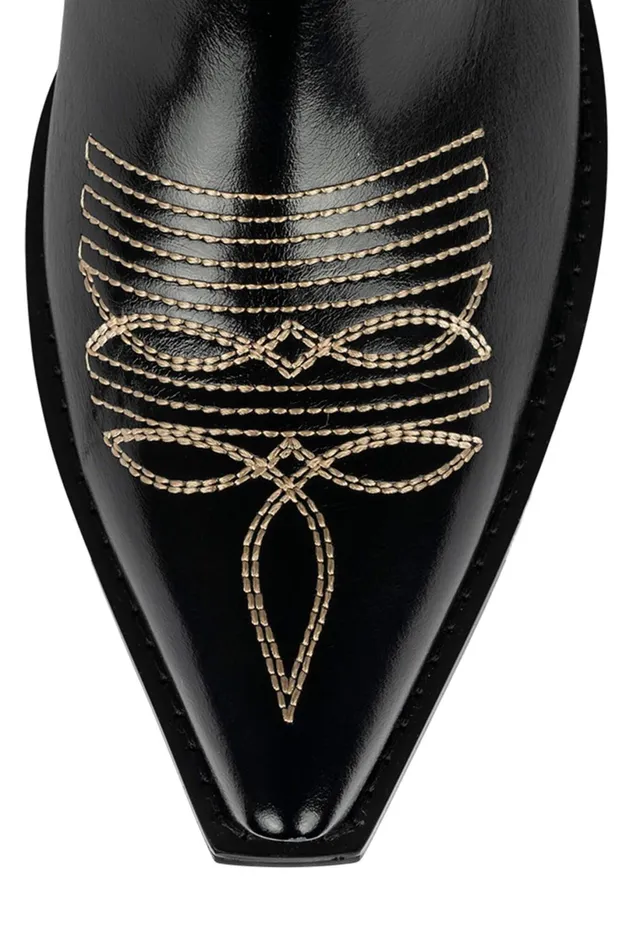 Jeffrey Campbell SPIDERWEB Black Women Ankle To Mid