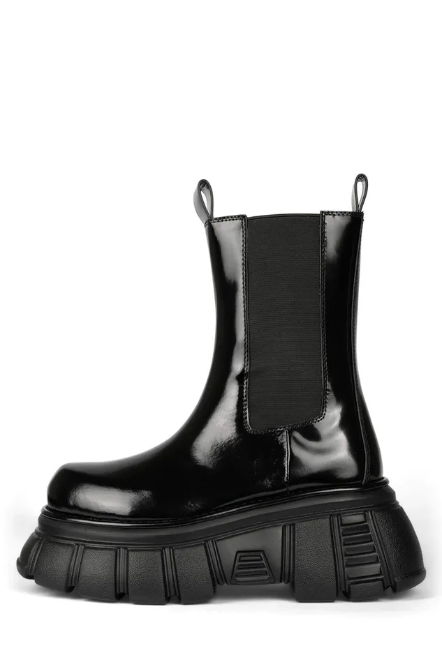 Jeffrey Campbell STOMPED Black Box Women Boot