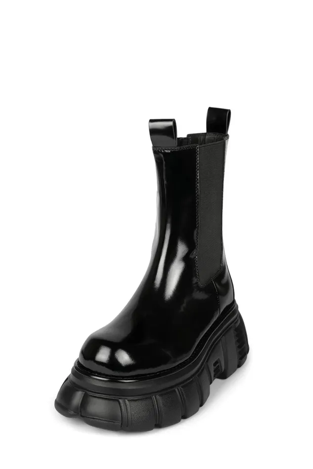 Jeffrey Campbell STOMPED Black Box Women Boot