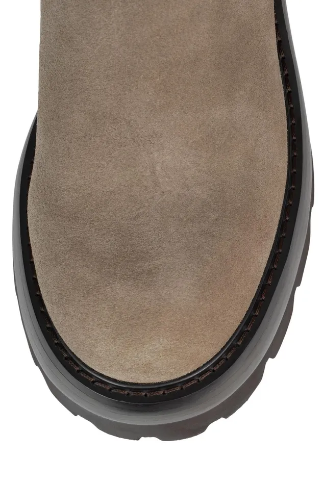 Jeffrey Campbell SUBURBIA Black Suede Women Boot