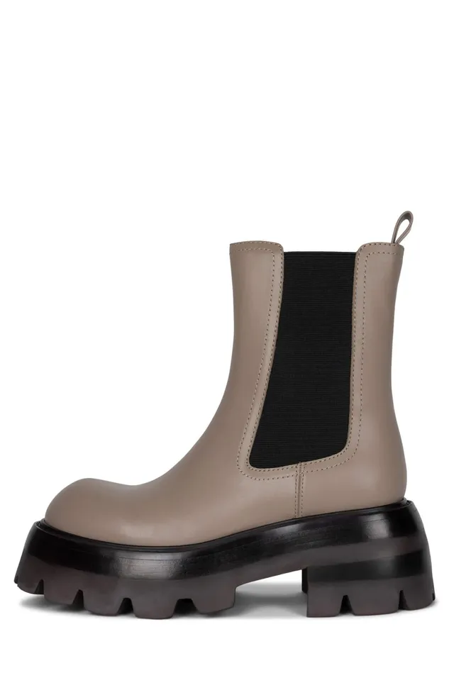 Jeffrey Campbell SUBURBIA Taupe Women Boot