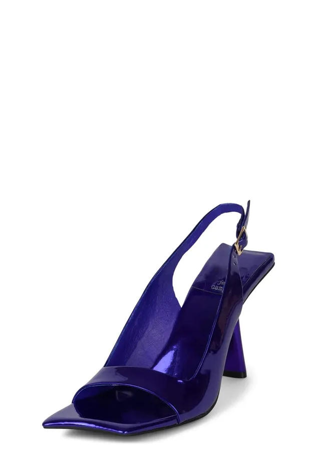 Jeffrey Campbell SURREALIST Blue Patent Women Heel