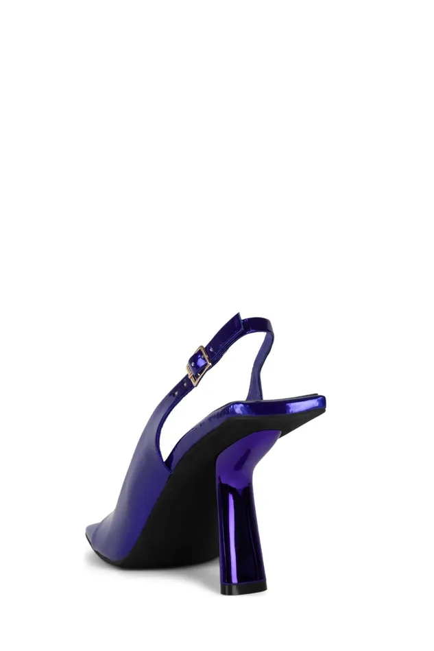Jeffrey Campbell SURREALIST Blue Patent Women Heel