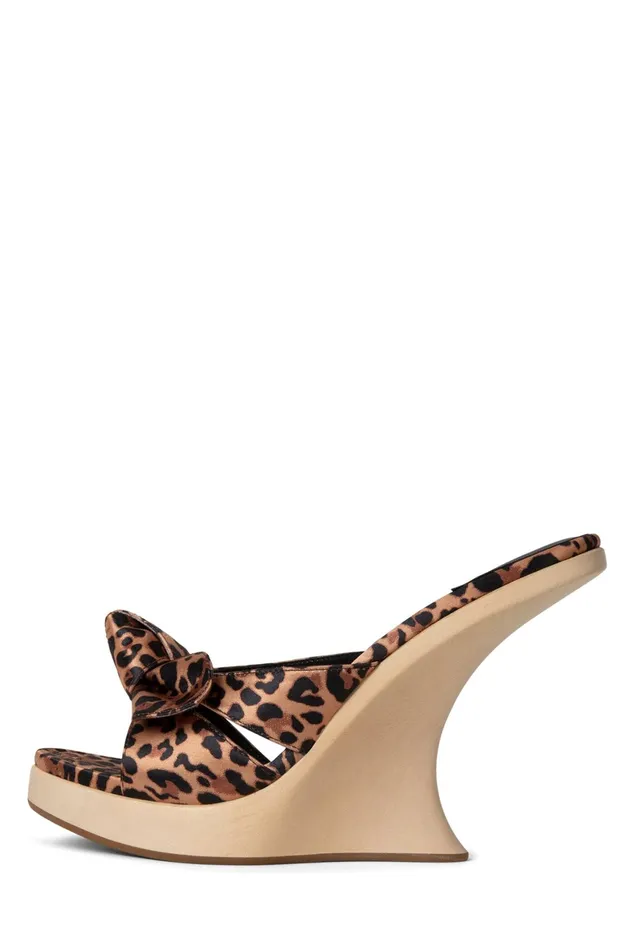 Jeffrey Campbell TEASING Fuchsia Blue Multi Women Wedge
