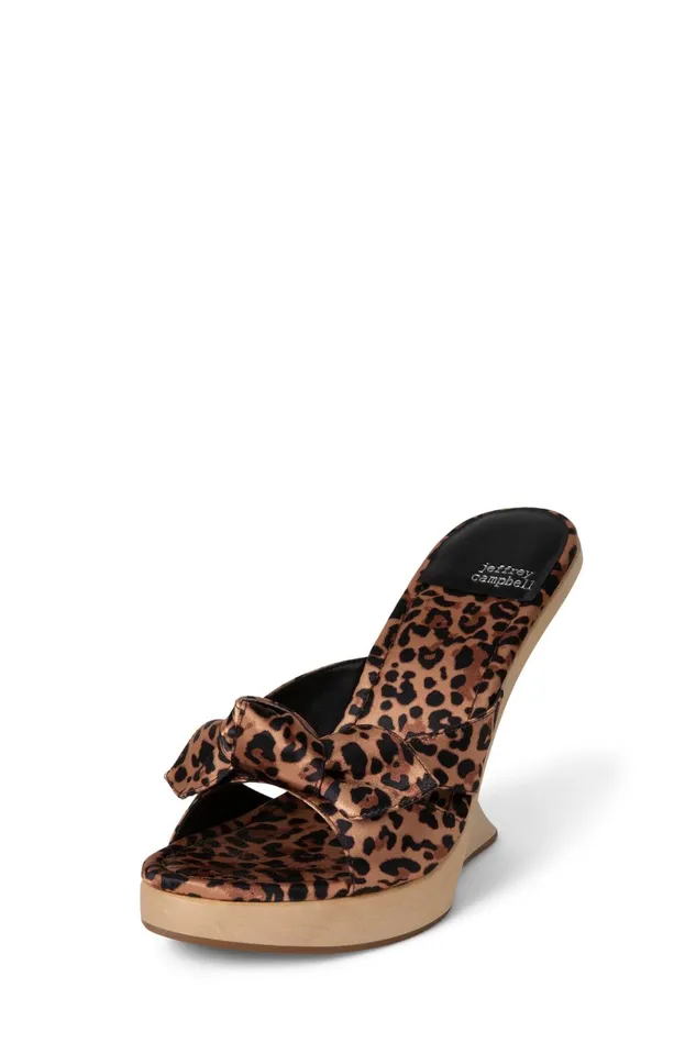 Jeffrey Campbell TEASING Fuchsia Blue Multi Women Wedge