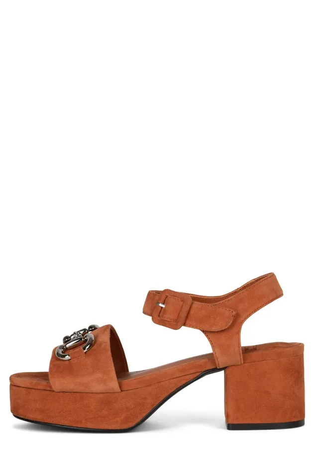 Jeffrey Campbell TIMELESS Dusty Blue Suede Silver Women Sandal