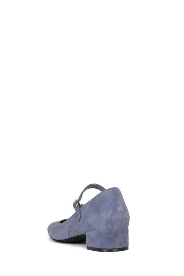 Jeffrey Campbell TOPTIER Dusty Blue Suede Women Pump