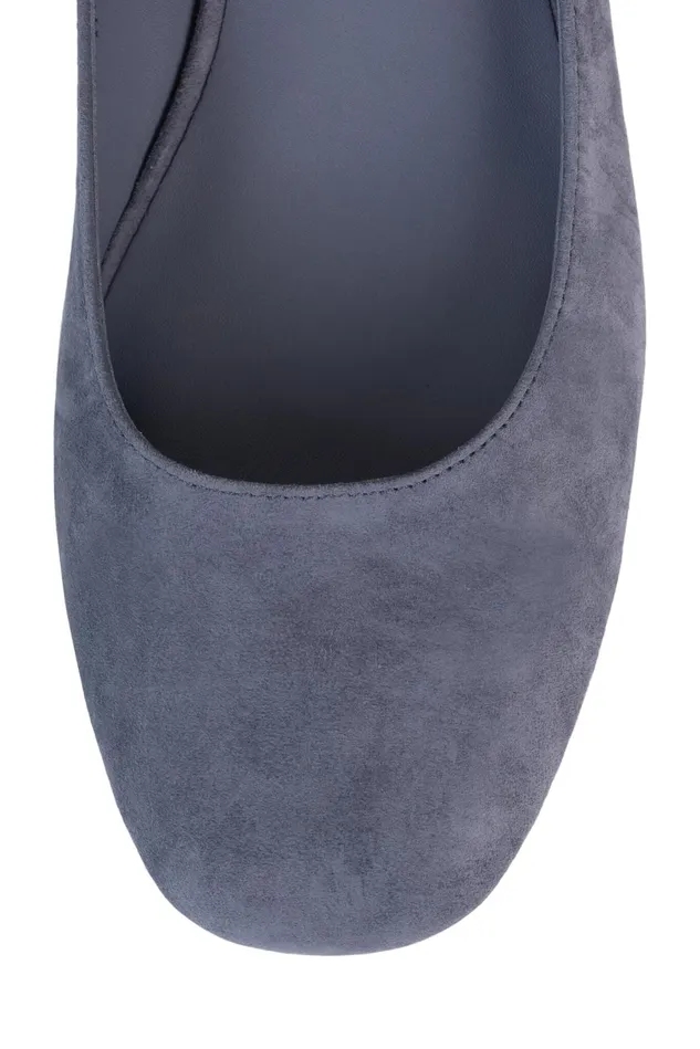 Jeffrey Campbell TOPTIER Dusty Blue Suede Women Pump