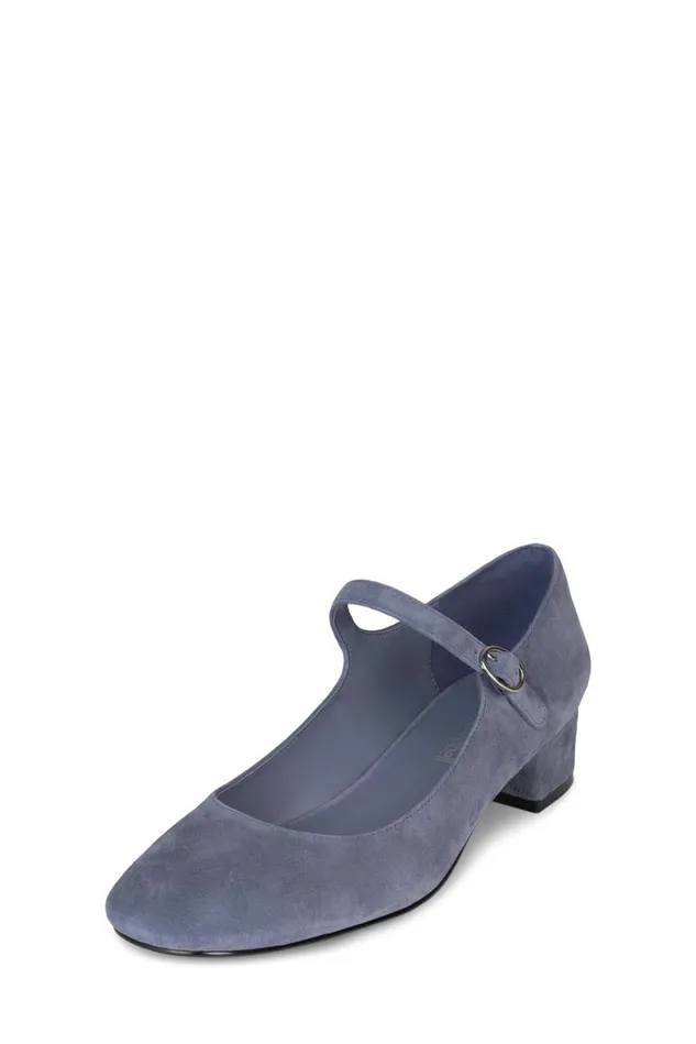 Jeffrey Campbell TOPTIER Dusty Blue Suede Women Pump