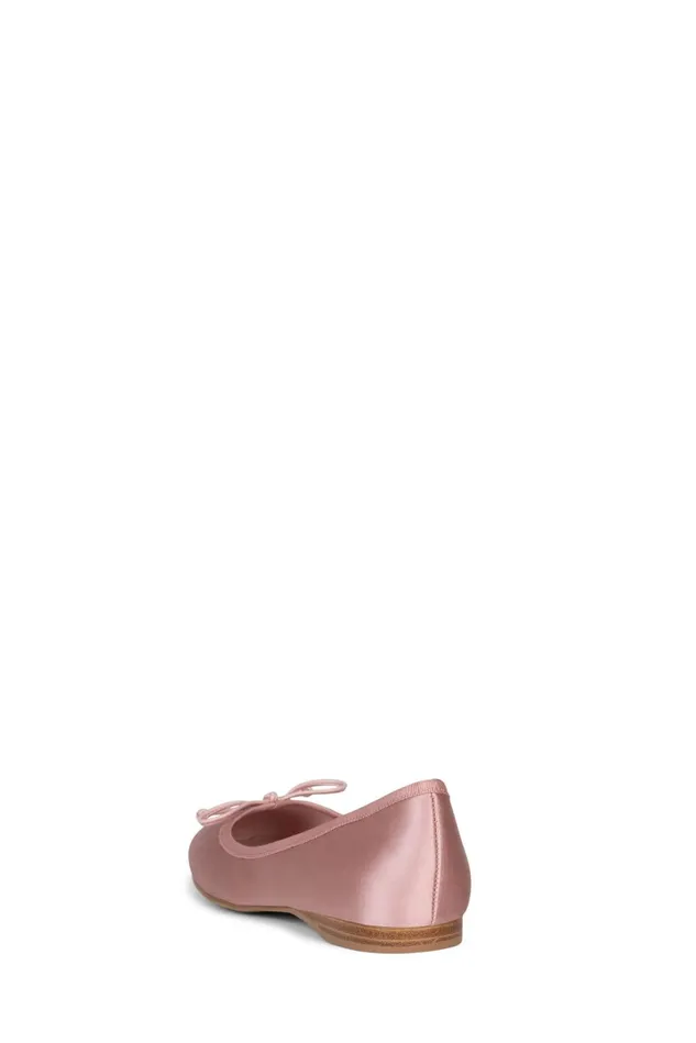 Jeffrey Campbell TUTU Light Grey Satin Women Ballet Flats