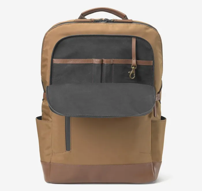 JohnstonandMurphy Backpacks and Briefcases Hudson Waterproof Backpack Cognac 8211 Men JohnstonandMurphy Backpacks and Briefcases Hudson Waterproof Backpack Cognac 8211 Men