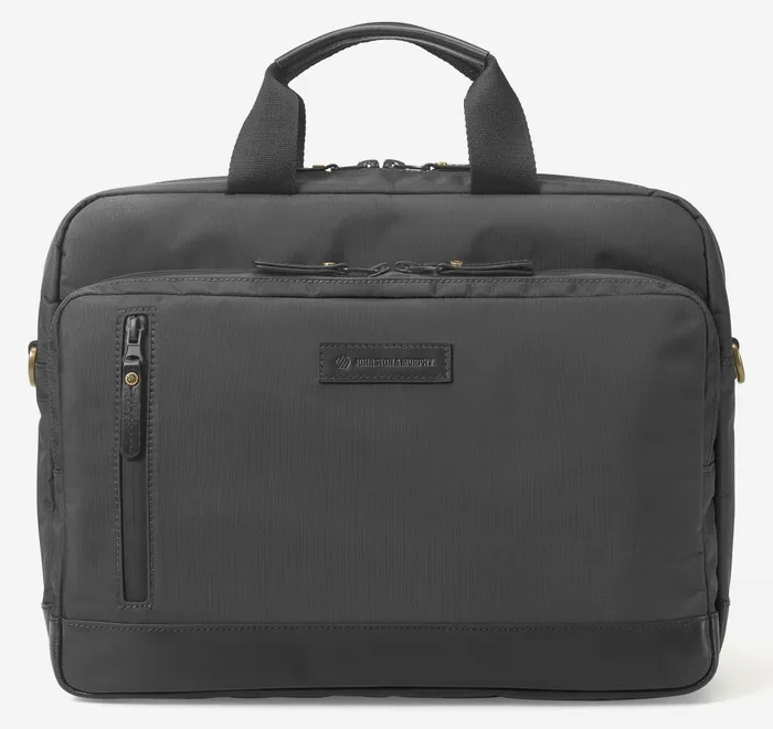 JohnstonandMurphy Backpacks and Briefcases Hudson Waterproof Briefcase Black 8211 Men JohnstonandMurphy Backpacks and Briefcases Hudson Waterproof Briefcase Black 8211 Men
