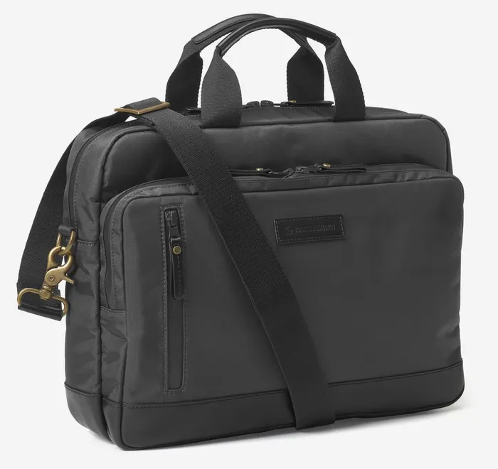 JohnstonandMurphy Backpacks and Briefcases Hudson Waterproof Briefcase Black 8211 Men JohnstonandMurphy Backpacks and Briefcases Hudson Waterproof Briefcase Black 8211 Men