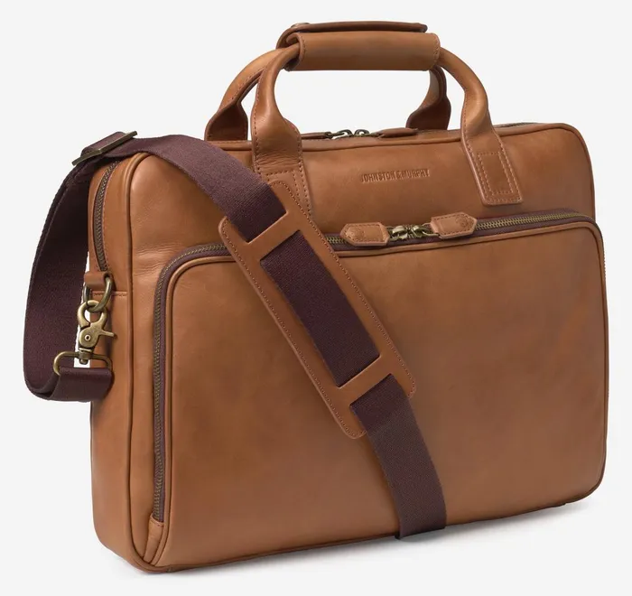 JohnstonandMurphy Backpacks and Briefcases Rhodes Briefcase Tan Full Grain 8211 Men JohnstonandMurphy Backpacks and Briefcases Rhodes Briefcase Tan Full Grain 8211 Men