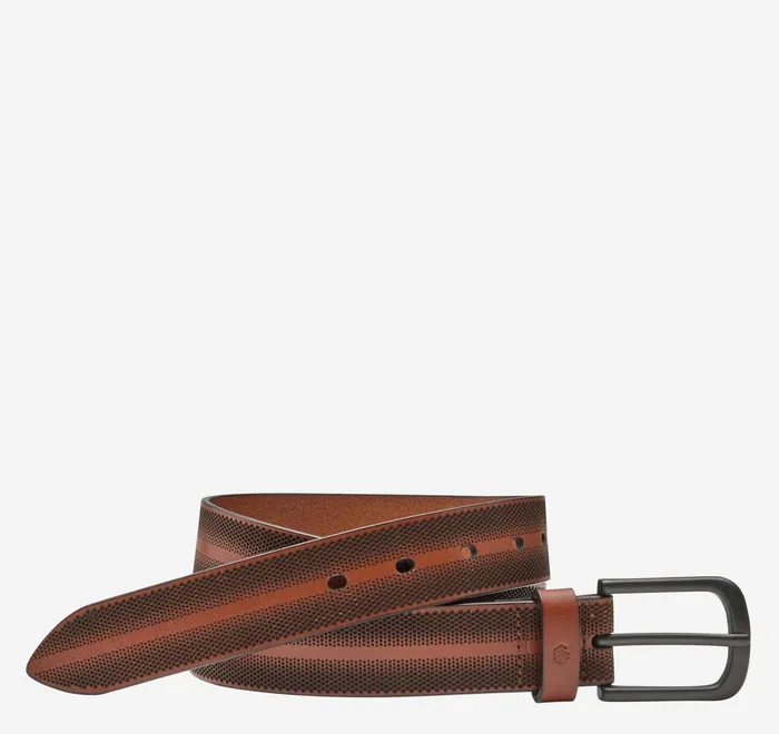 JohnstonandMurphy Belts Laser Ombre Belt Tan 8211 Men
