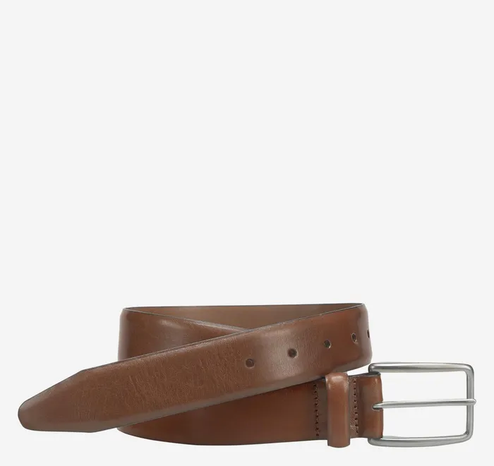 JohnstonandMurphy Belts Vintage Dress Belt Tan 8211 Men