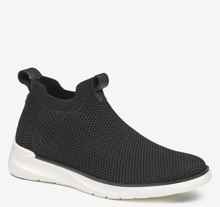 JohnstonandMurphy Boots and Booties Emery Knit Chelsea Boot Black Knit 8211 Women JohnstonandMurphy Boots and Booties Emery Knit Chelsea Boot Black Knit 8211 Women