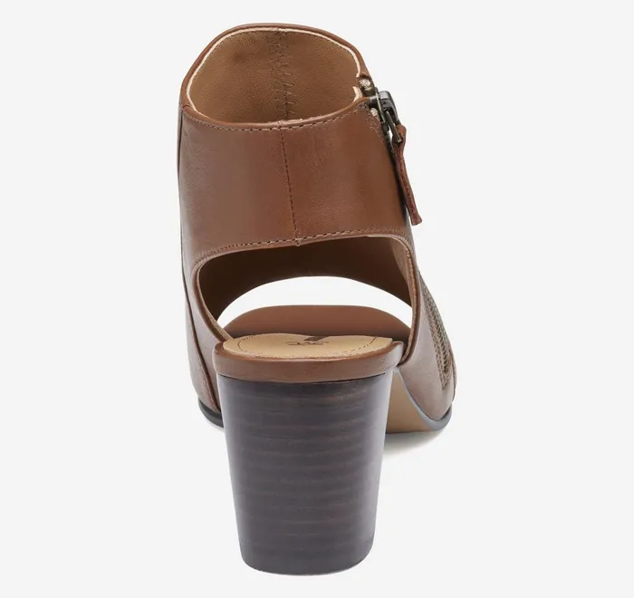 JohnstonandMurphy Boots and Booties Evelyn SideZip Bootie Cognac Glove Leather 8211 Women JohnstonandMurphy Boots and Booties Evelyn SideZip Bootie Cognac Glove Leather 8211 Women