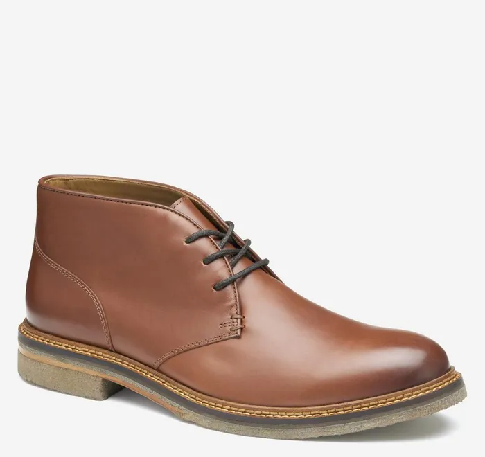 JohnstonandMurphy Boots Calder Chukka Mahogany Full Grain 8211 Men