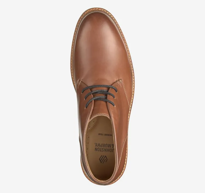 JohnstonandMurphy Boots Calder Chukka Mahogany Full Grain 8211 Men JohnstonandMurphy Boots Calder Chukka Mahogany Full Grain 8211 Men