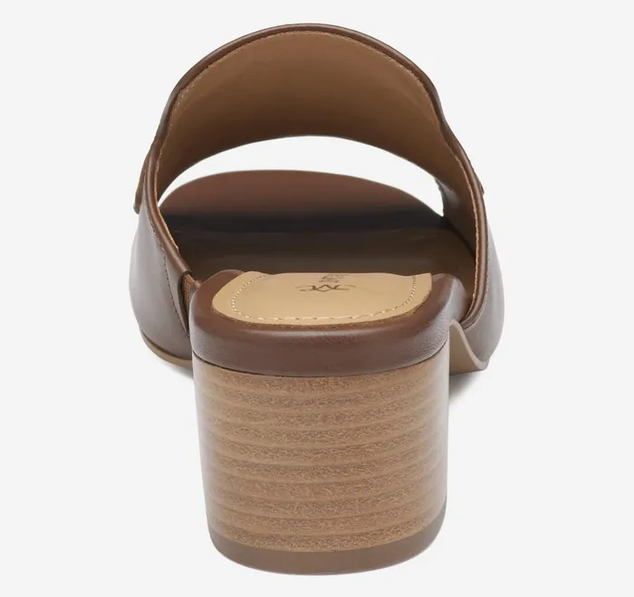 JohnstonandMurphy Heels and Platform Wedges Edith Bit Slide Cognac Glove Leather 8211 Women JohnstonandMurphy Heels and Platform Wedges Edith Bit Slide Cognac Glove Leather 8211 Women