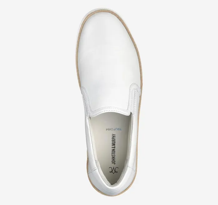 JohnstonandMurphy Mules and Loafers Callie DoubleGore SlipOn White Glove Leather 8211 Women JohnstonandMurphy Mules and Loafers Callie DoubleGore SlipOn White Glove Leather 8211 Women