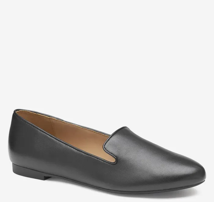 JohnstonandMurphy Mules and Loafers Delanie Loafer Black Glove Leather 8211 Women JohnstonandMurphy Mules and Loafers Delanie Loafer Black Glove Leather 8211 Women